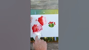 I Almost Cut my Finger off Creating this Artwork! #abstract #shorts