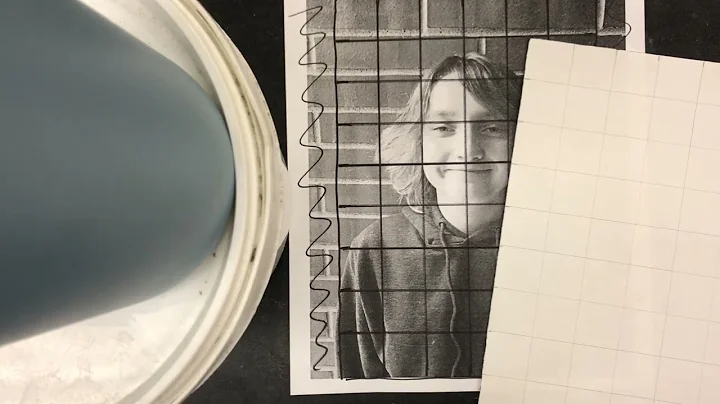 Realistic Self-Portrait using the Grid Method