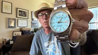 Review of The Rolex Oyster Perpetual Turquoise Dial 36mm Why I Love it