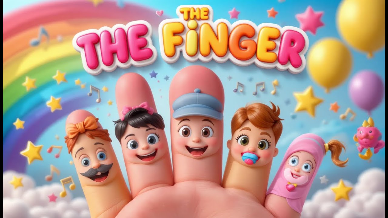 The Finger Family Song For Toddlers R1E1701 | Counting Songs for Kids | Jumpy Bumps