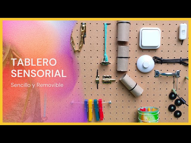 Tablero Montessori Año Tablero Sensorial Montessori De Madera
