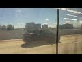 My first bus ride on Miami-Dade Transit Route 338 to Dolphin Mall while on the expressway