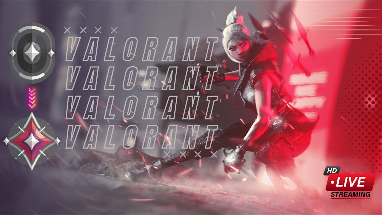 Valorant Iron 1 to Immortal 3 | E x o t i c | Giveaways | Tips & Tricks | Smurf | Carry | Live