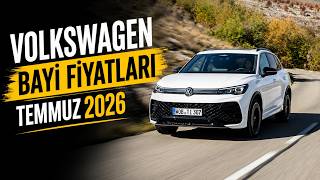 VOLKSWAGEN BAYİ FİYATLARI TEMMUZ 2026 #vw #volkswagen #taigo #tcross #troc #tiguan #tayron #golf