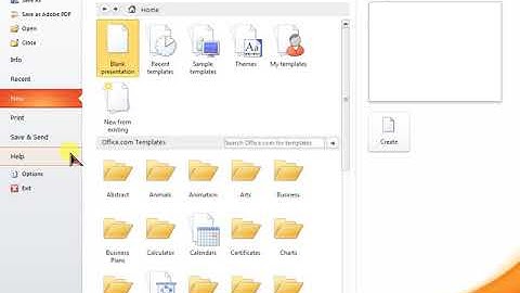 Introduction to Microsoft Power Point 2010