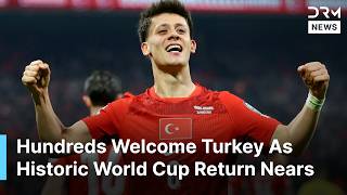 Turkey World Cup Fever Erupts As Fans Welcome Team In Arizona | DRM News | AD1F