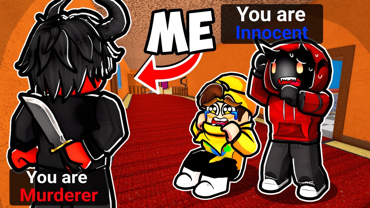 I FOUND SECRET SCARY ACCOUNTS And TROLLED My Friends In Roblox Murder Mystery 2...
