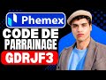 Code d'invitation Phemex « GDRJF3 » – Bénéficiez de 10 % de réduction sur les frais de trading ! 💰