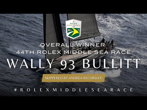 Bullitt Wins 2023 The Rolex Middle Sea Race