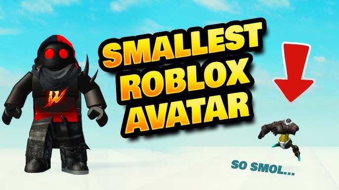 How to Make The Smallest Avatar in Roblox For Free! 