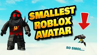 I Made the SMALLEST Roblox Avatar - RIP 50K Robux - YouTube