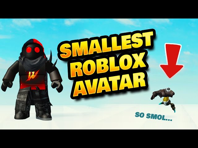 How to Make The Smallest Avatar in Roblox (Small Hitbox Avatar