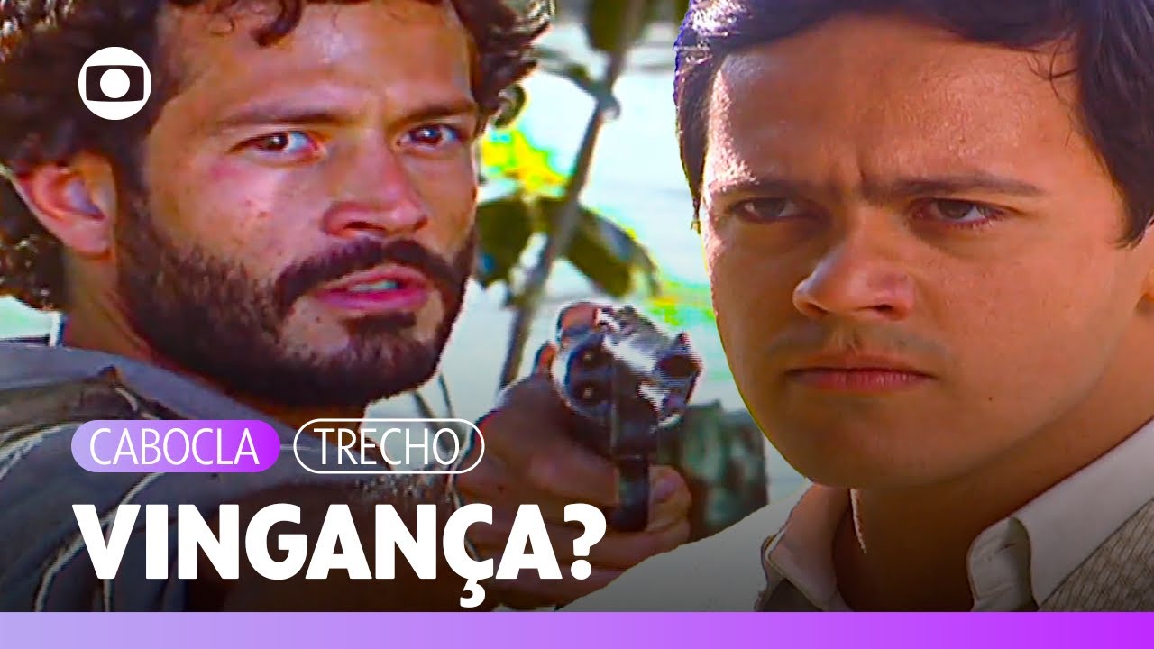 Tobias briga com Neco, tira arma e o ameaça! | Cabocla | TV Globo