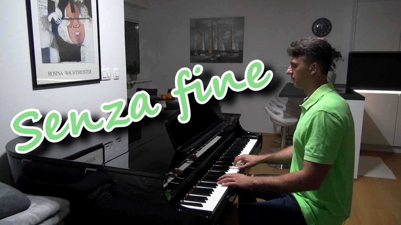 Senza fine - piano cover