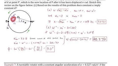 Constant Angular Acceleration