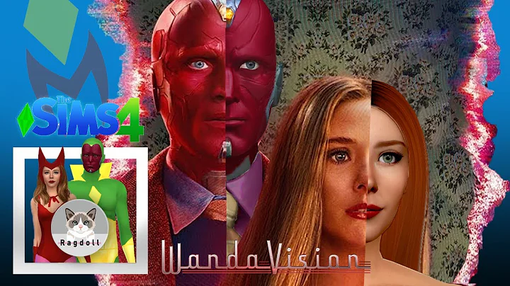 SIMS 4 | CAS |  Wandavision  Satisfying CC build +...