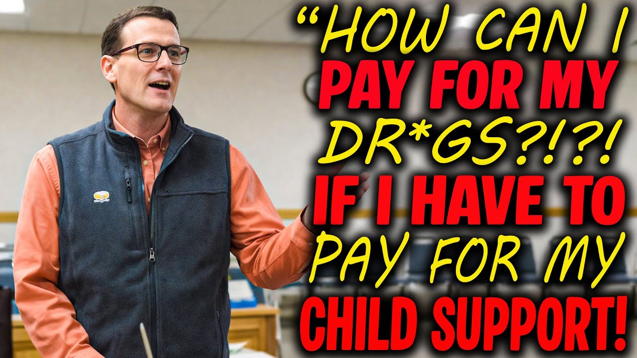 SovCit Won’t Pay Child Support… Chooses Dr*gs Instead — Judge SHUTS IT DOWN!