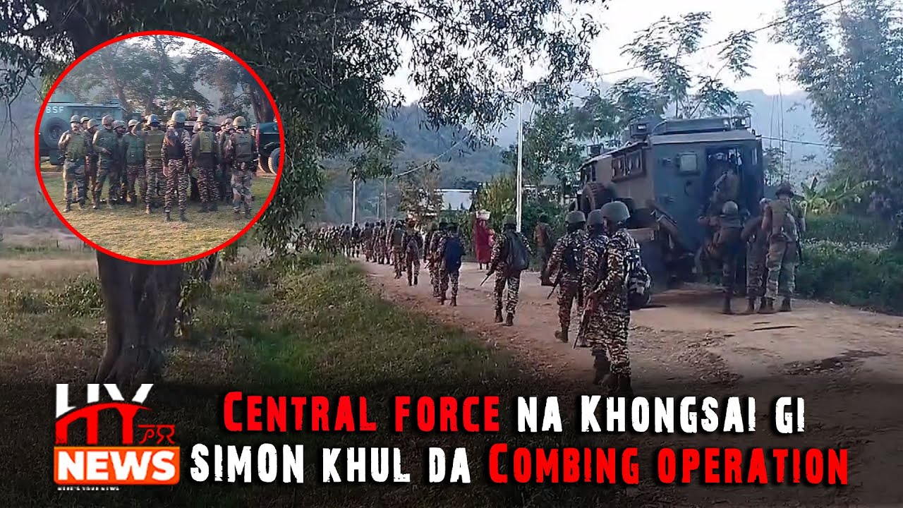 Security Forces launch joint operations in Yaingangpokpi to clear armed miscreants