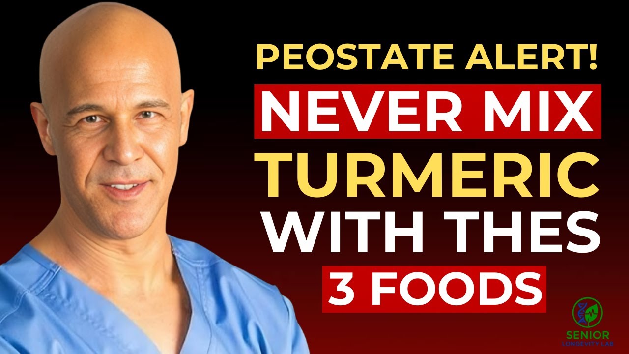 Men Over 60: NEVER Eat Turmeric With THESE 3 Foods – It Can Cause Serious Prostate Problems | Senior