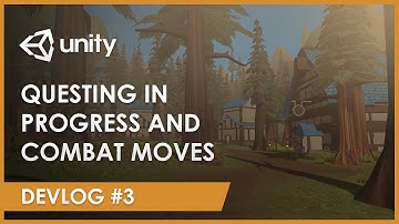 Indie Devlog Ep 03 - Combat moves, Questing, Spider Boss and more! #QuestForRedemption