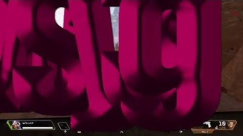 Apex firing range glitches