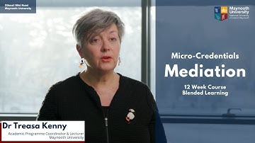 Micro-credential Mediation Course | Maynooth University