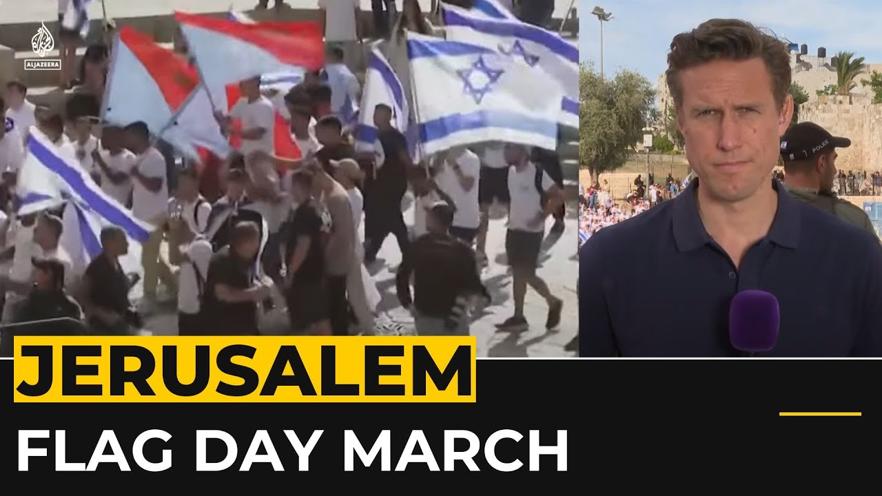 إسرائيل تُشلّ الحياة الفلسطينية في القدس بسبب "مسيرة العلم".
