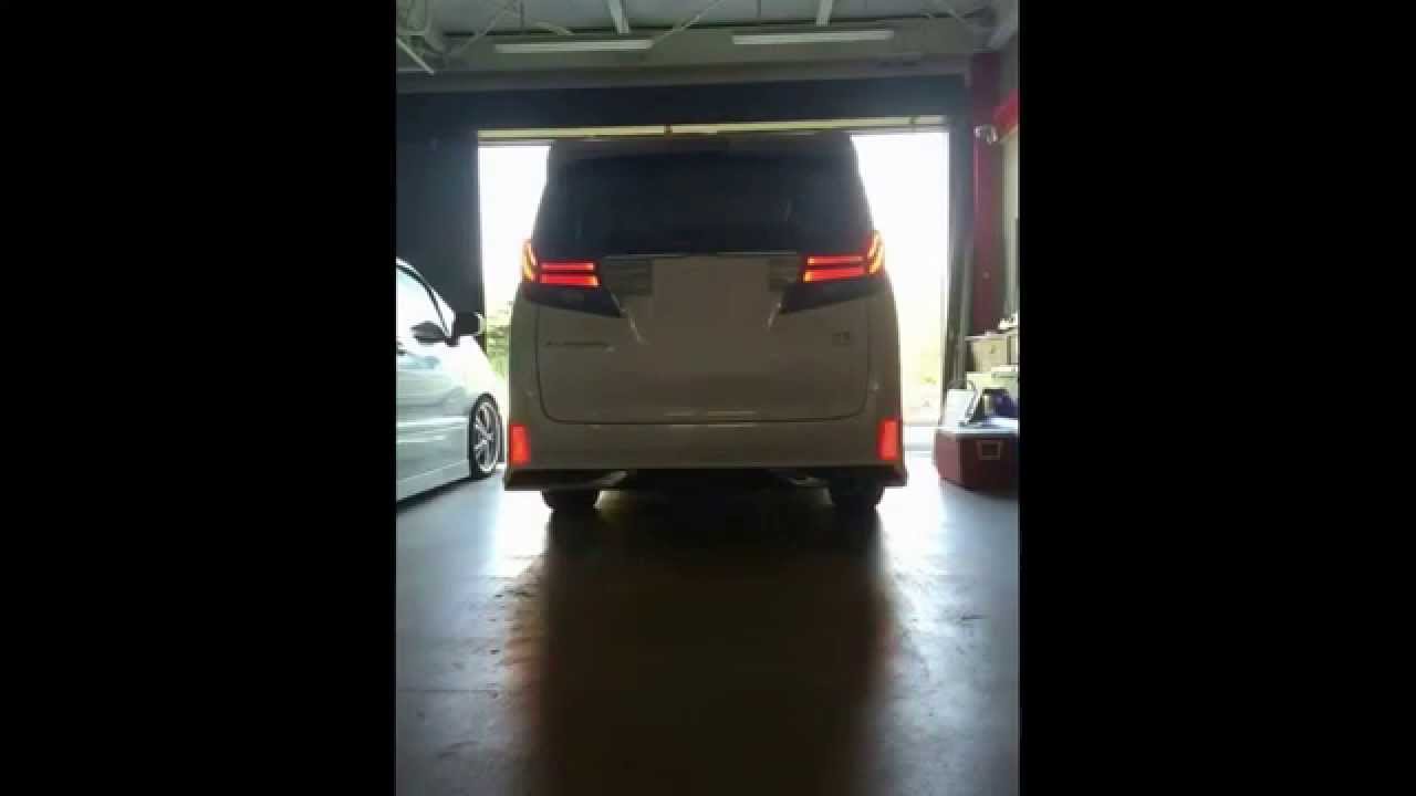 30系 アルファード ヴェルファイア リアリフレクターledキット Youtube