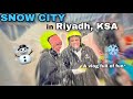 Snow city in al othaim mall riyadh explore with sonali vlog saudiarabia