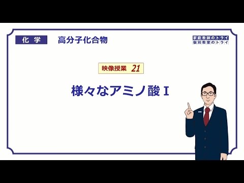 【高校化学】　高分子化合物21　様々なアミノ酸Ⅰ　（８分）