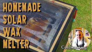 HOMEMADE SOLAR BEESWAX MELTER using the energy from the sun