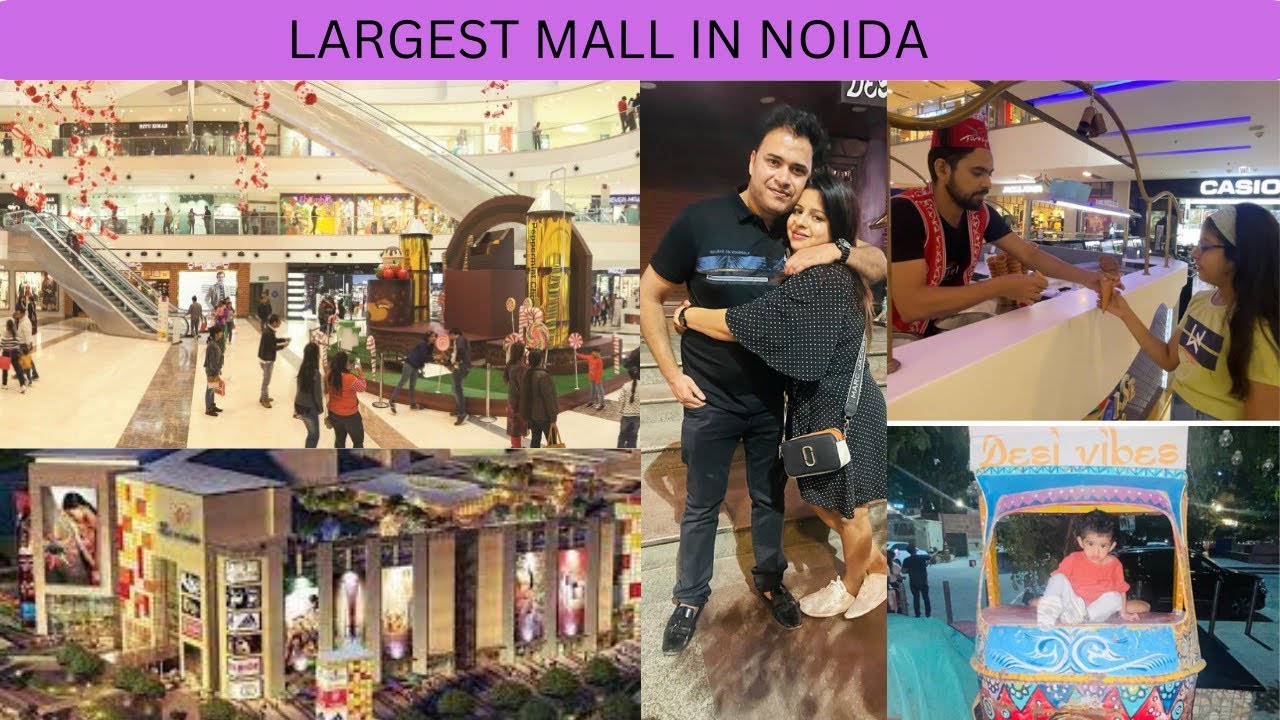 The largest mall in Noida , had great fun with my family, Fun Vlog
