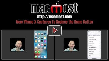 New iPhone X Gestures To Replace the Home Button (#1525)