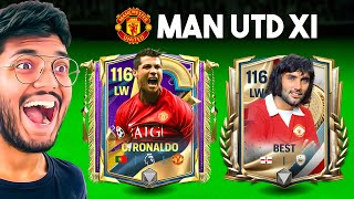 Highest Rated MAN UNITED Squad in FC MOBILE!