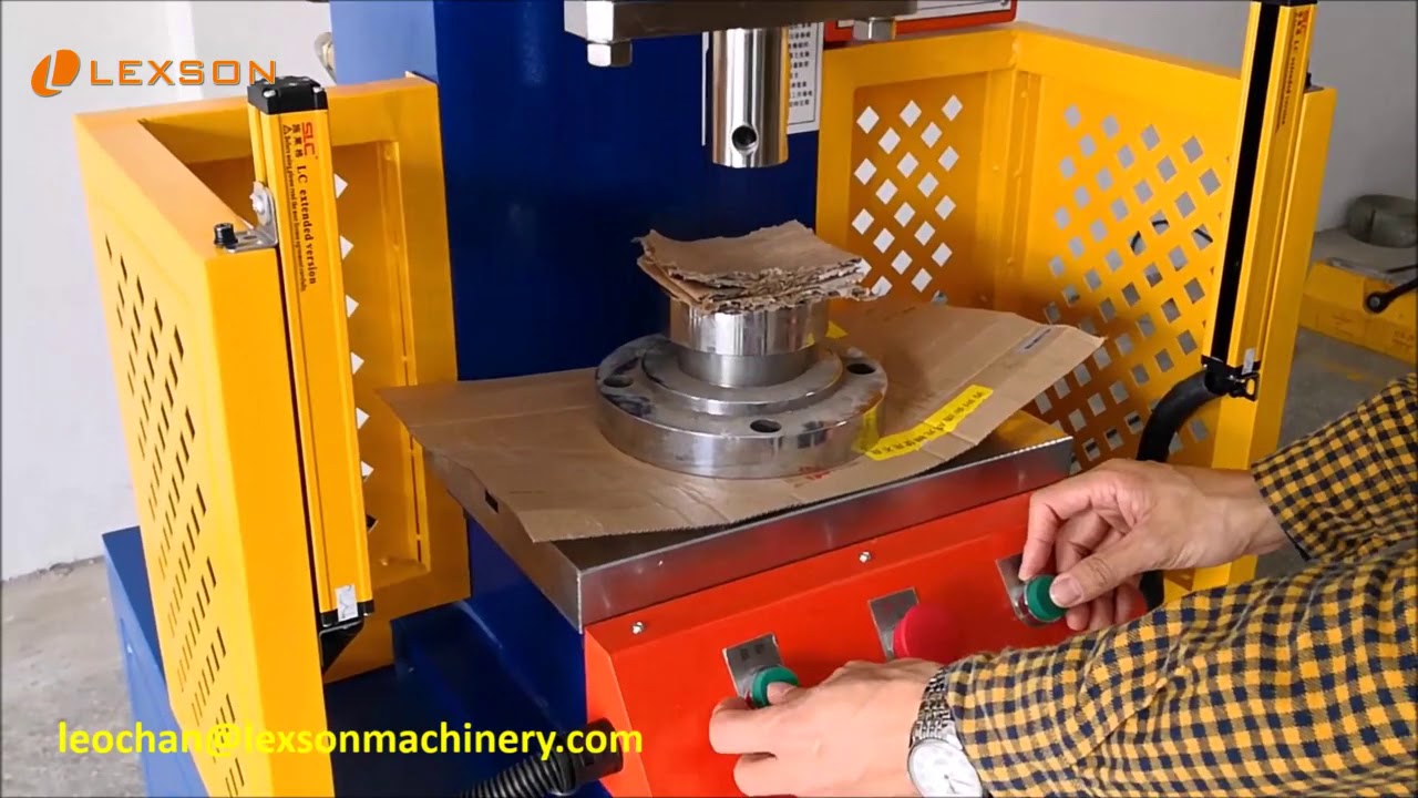 Lexson Benchtop 3 Ton Hydraulic Press Machine Youtube