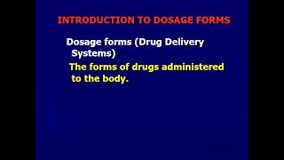 Solids Dosage  Form