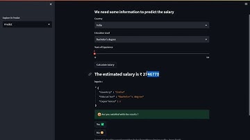 Building a Salary Predictor: Python, Streamlit, and Firebase in Action!