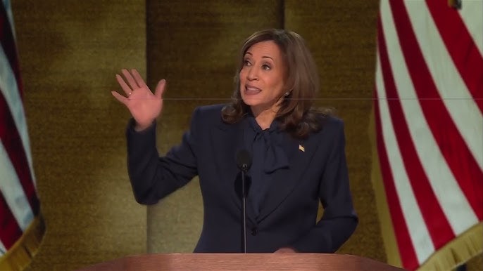 Kamala Harris says 'Donald Trump tried to throw away your votes' in DNC speech