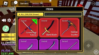 My Blox Fruits Items.