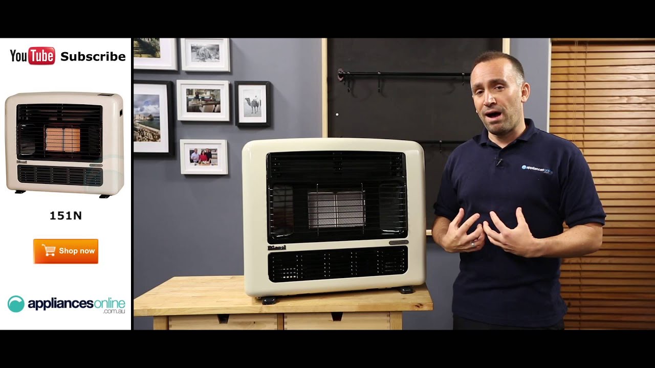 Rinnai Titan Natural Gas Heater 151N reviewed by product expert -  Appliances Online - YouTube