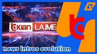 TV Klan Lajme intros evolution