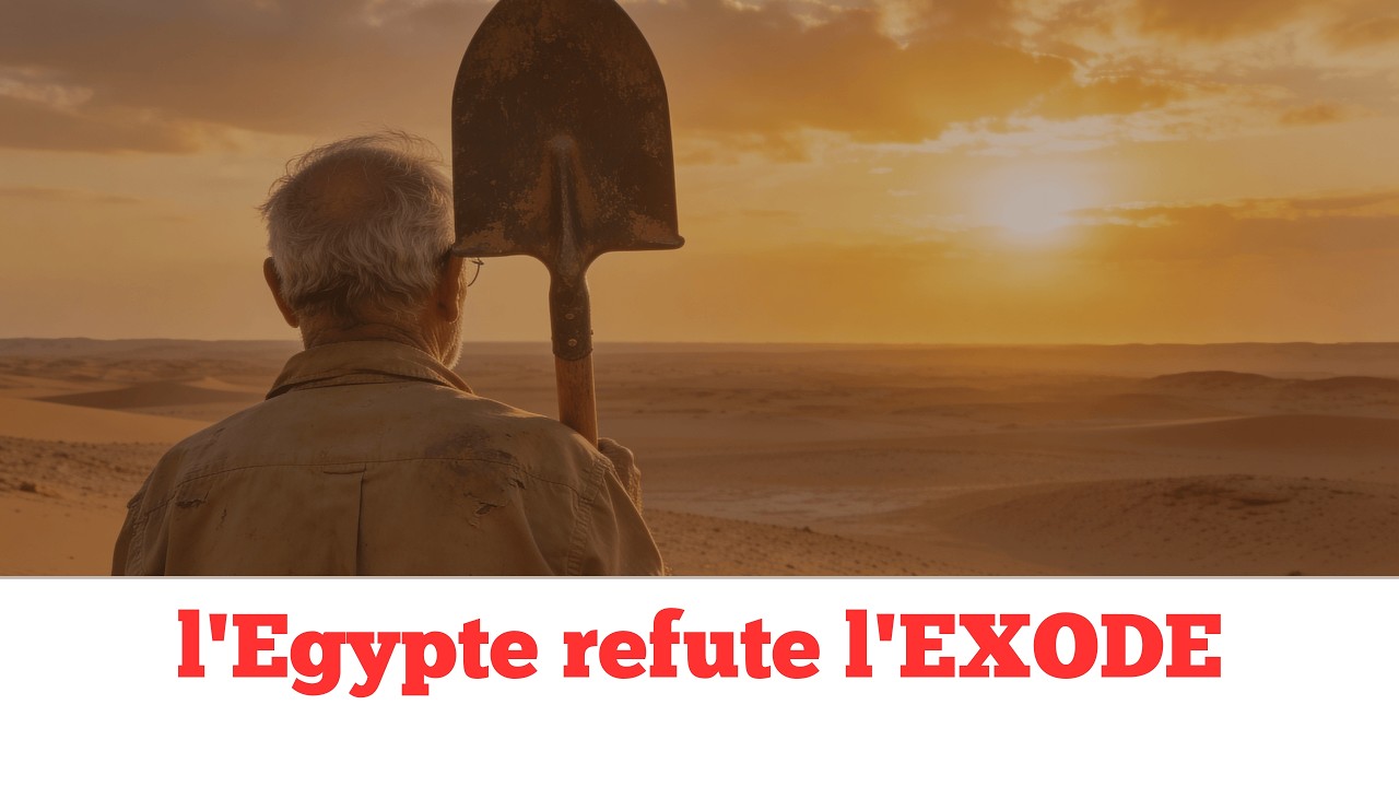 L'Exode : l'Égypte n'a JAMAIS mentionné les Hébreux