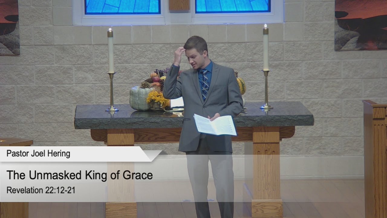 "The Unmasked King of Grace" - Revelation 
