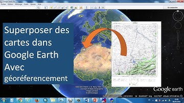 Georeferencing a map into google Earth