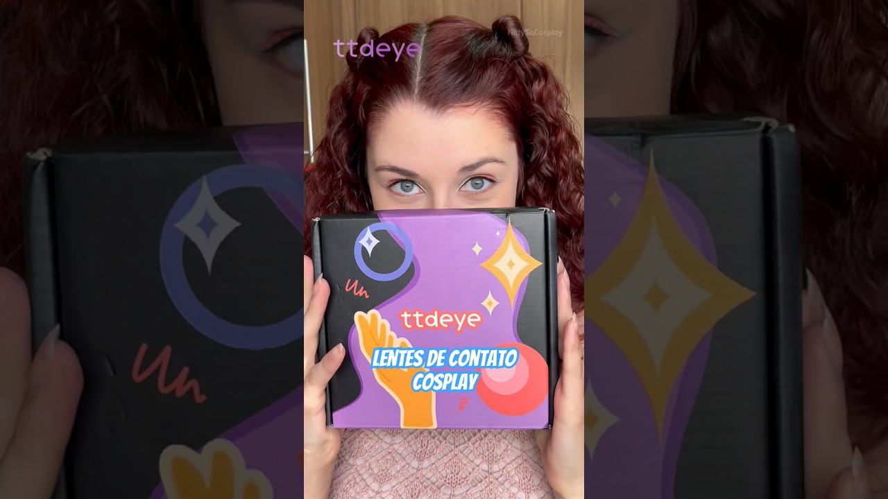 Incríveis Lentes de Contato para Cosplay! #ttdeye