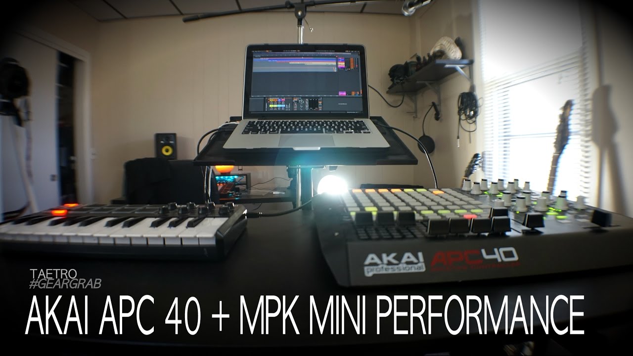 Akai MPK Mini & APC 40 Performance | TAETRO - YouTube