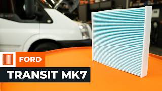 Comment changer Silent Bloc de Barre Stabilisatrice FORD TRANSIT TOURNEO - video gratuit en ligne