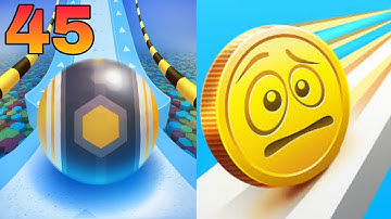 🎯ACTION BALLS🎯 VS 🏆COINS RUSH🏆 Speedrun Gameplay