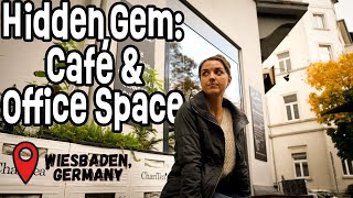 Trying out a COWORKING Space in WIESBADEN, GERMANY | Heimathafen Café | Americans in Germany