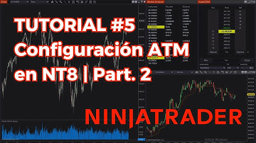 📈 NinjaTrader 8 | ⭐️ AUTO TRAILING STOP LOSS 👨‍🏫 Configuramos el ATM Parte 2. - Tutorial #5